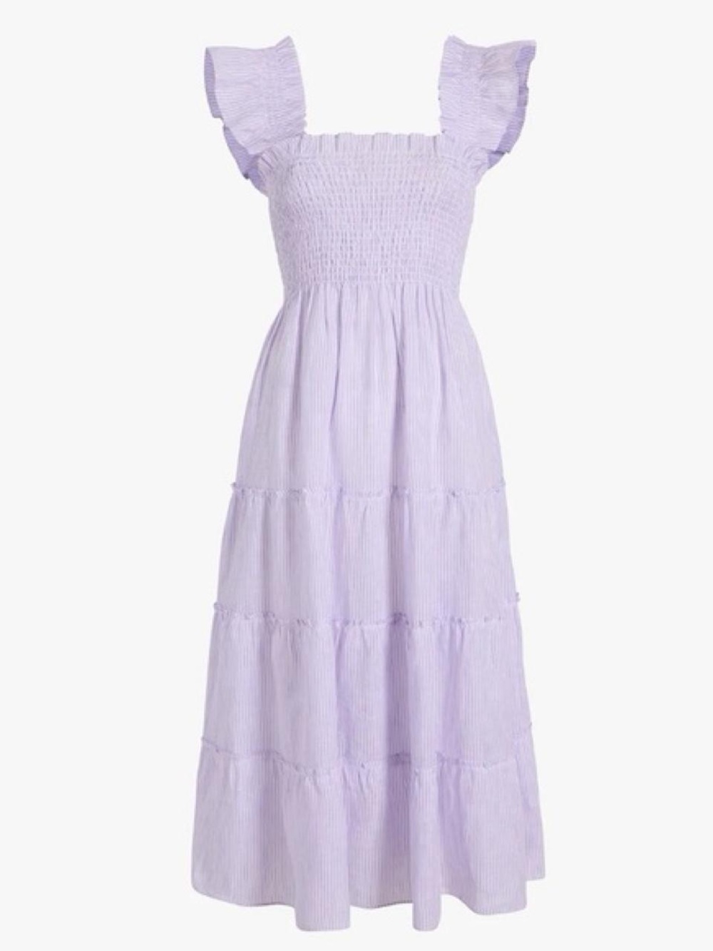 Hill House Nap Dress - Lilac 100% linen